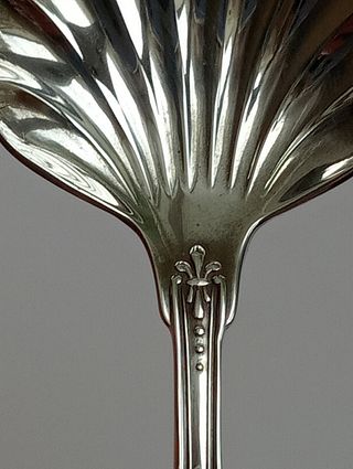 Cucchiaino vintage in argento 800