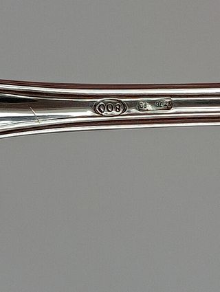 Cucchiaino vintage in argento 800