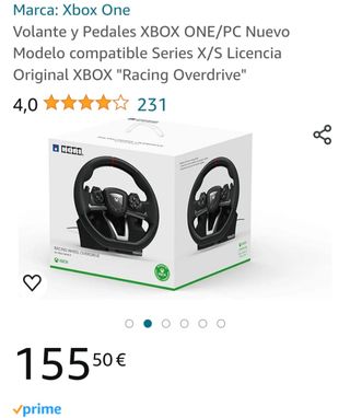 Volante Hori Racing Wheel overdrive