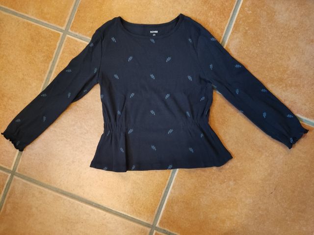 Camiseta manga larga de niña