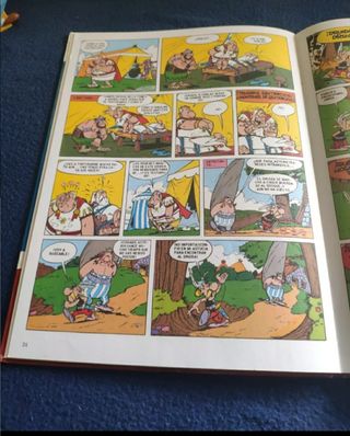 Lote libro Asterix + portarretratos