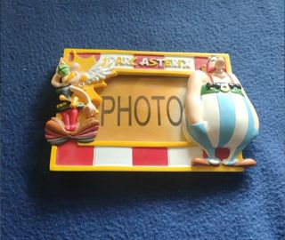 Lote libro Asterix + portarretratos