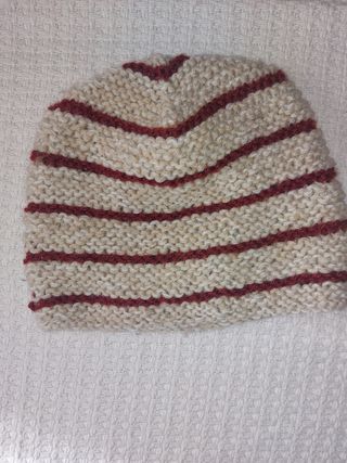Gorra de lana hecho a mano