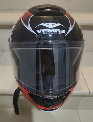 casco integral con intercomunicador