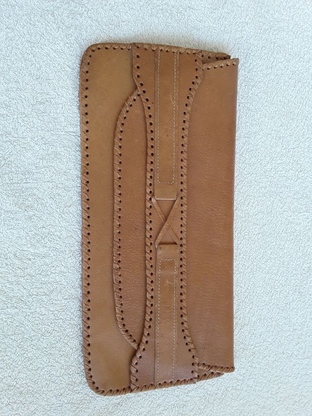 Bolso de Mano Artesanía 100% Piel 