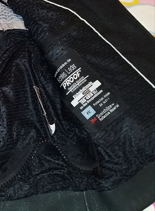 Chaqueta moto cuero mujer