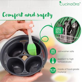 R008 Thermomix ESCALFAR HUEVOS TM5 TM6 TM31