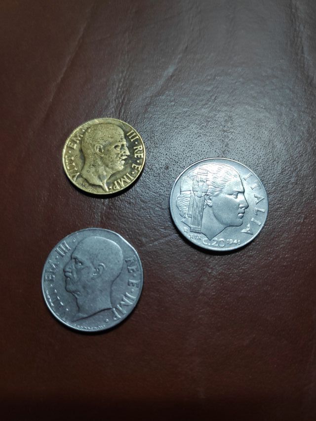 5 y 20 cent. de Italia de 1941