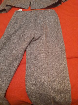 Traje chaqueta invierno tres piezas