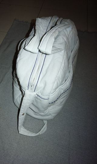 Ropa cuna bebés, bolsa viaje y mosquitera