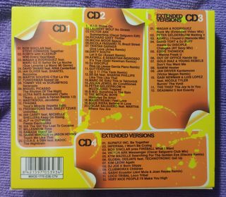 Recopilatorio  4 CDs Blanco y Negro Hits 08