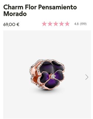 Pulsera Pandora con Charms 