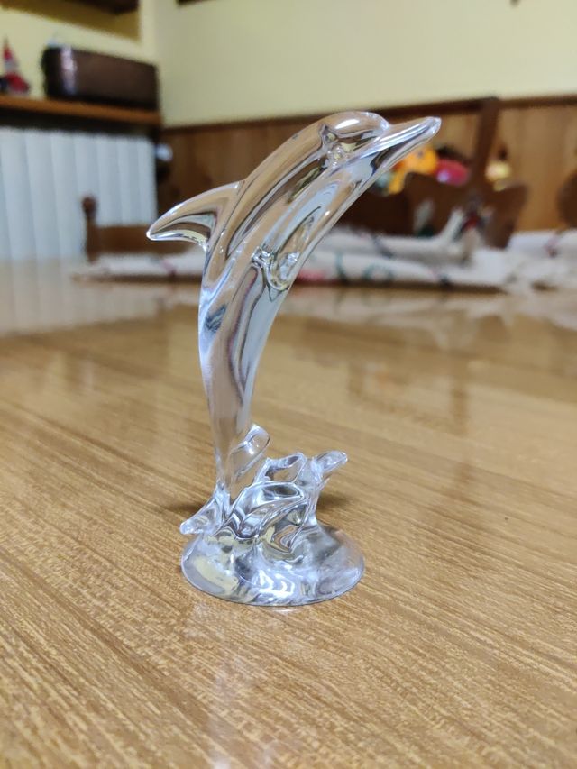 Delfino cristallo old art