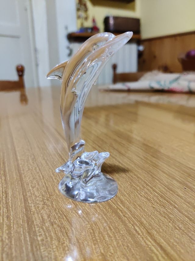 Delfino cristallo old art