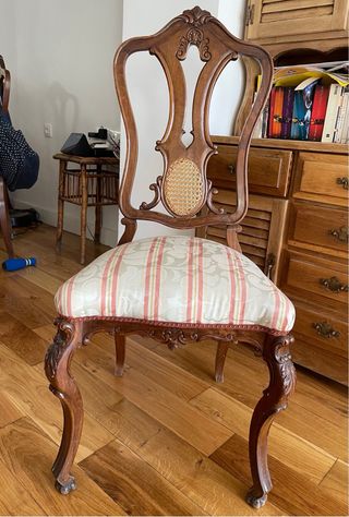 8 sillas antiguas