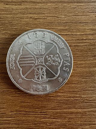MONEDA PLATA FRANCO 1966 *66
