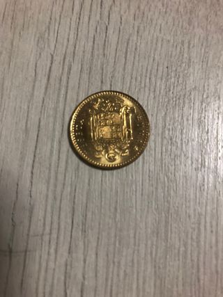 Moneda 1 peseta 1975
