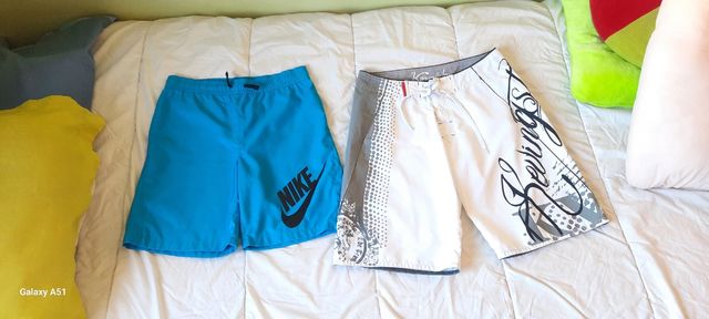 Pantalón corto Nike y bañador niño