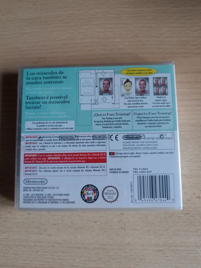 Juego DS Face Training