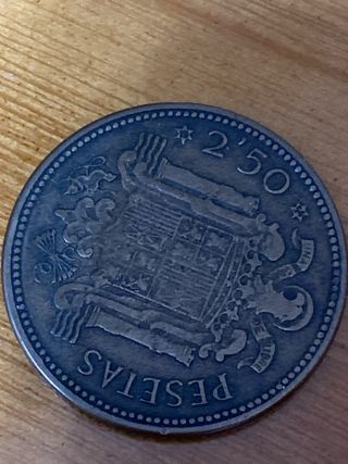 Moneda 2,50 coleccion