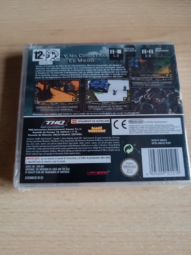 Warhammer 40.000 Squad Command Nintendo DS