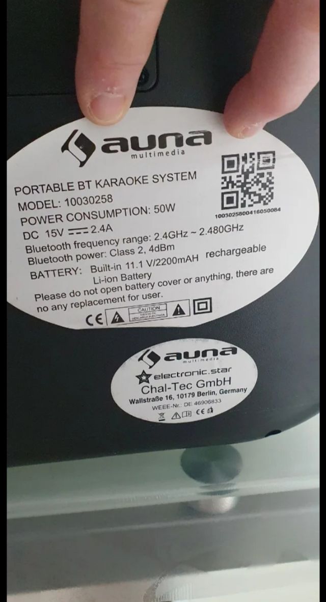 Karaoke Auna Stage Hero