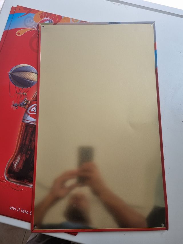 3 targhe coca-cola uguali