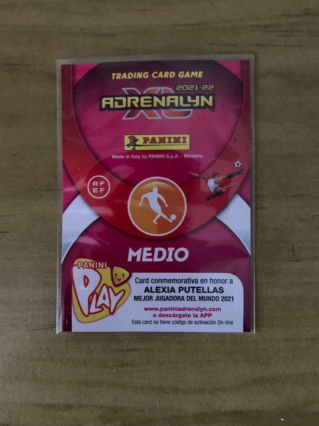 Alexia Putellas Balón Oro Adrenalyn 2021-22 Firma