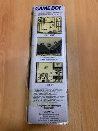 Game Boy COMPLETA con Tetris