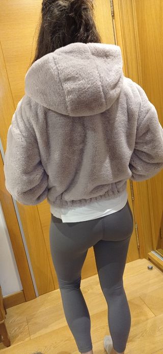 Sudadera pelito Bershka Talla S