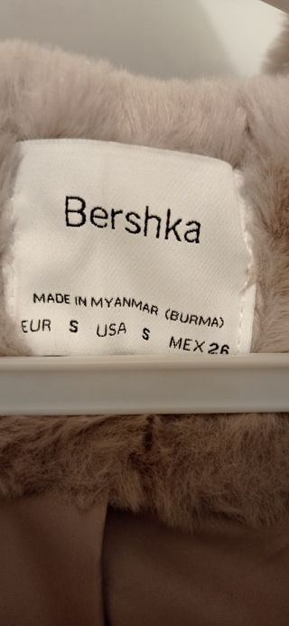 Sudadera pelito Bershka Talla S