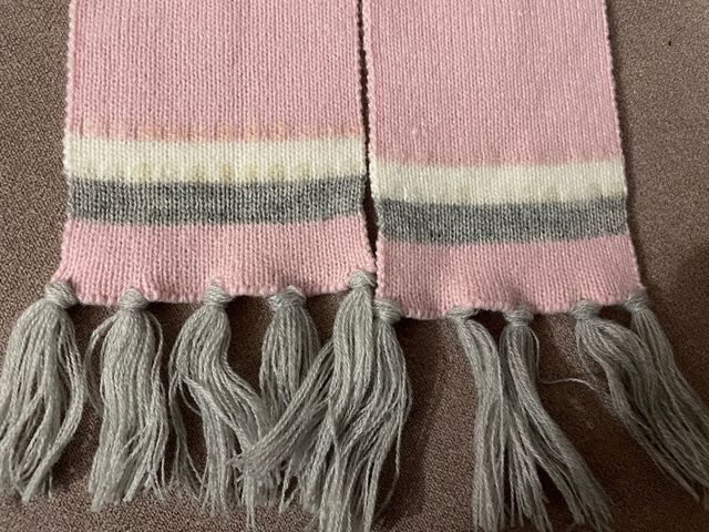 Berretti bambiba con sciarpa 3 anni