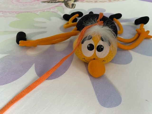 Peluche de araña para colgar