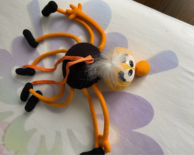 Peluche de araña para colgar
