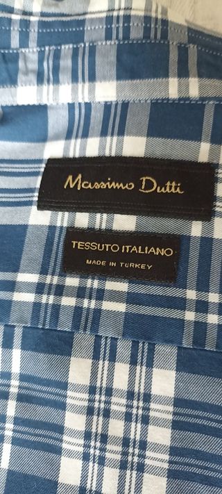 Camisa de cuadros de Massimo Dutti
