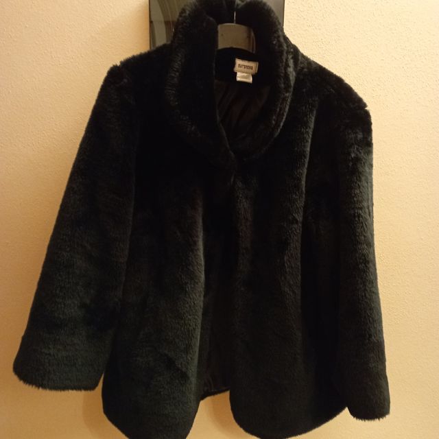 Pellicciotto Donna nero Dorabella Euronova