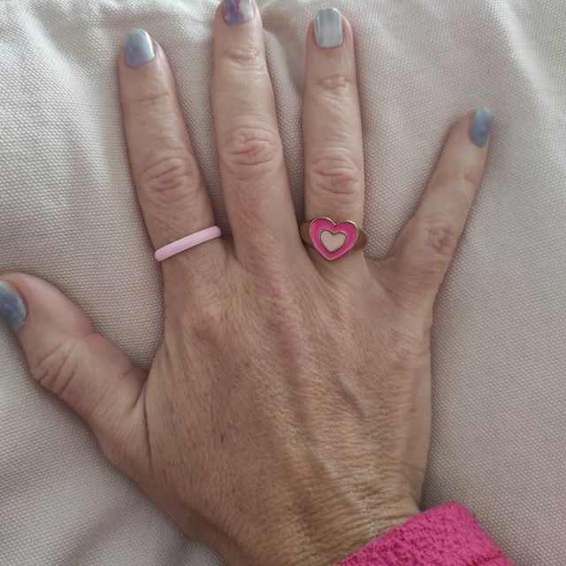 Pack anillos rosas