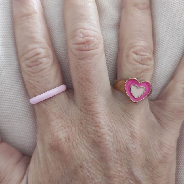 Pack anillos rosas