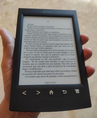 libro electrónico Sony PRST2 