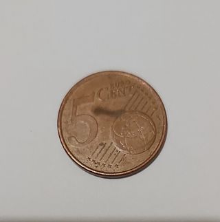 5 céntimos República francesa 1999