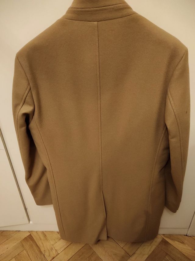 Abrigo paño caballero