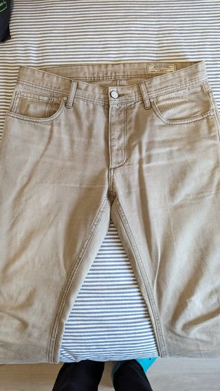 Pantalón Beige Hombre