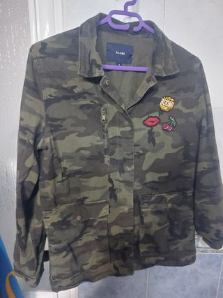 Chaqueta militar para chica