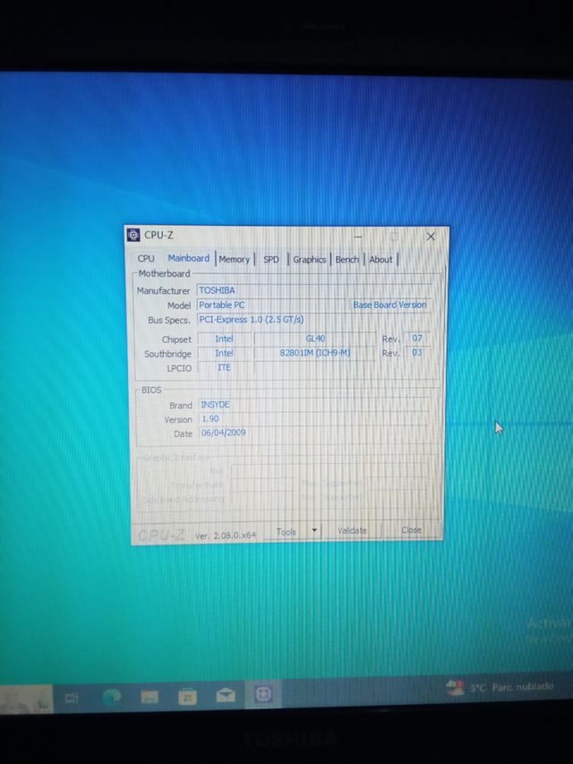 Portátil Toshiba Satellite l300