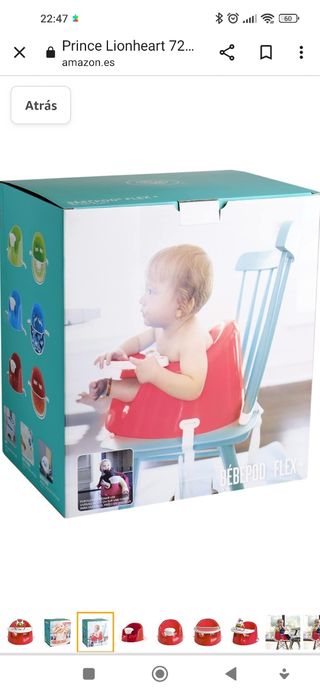 Trona/asiento bebé