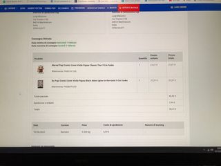 Funko Pop Black Adam 08 Cover Vinile NUOVO