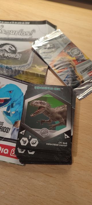 Jurassic park cromos