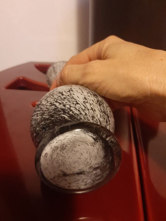 Vaso in vetro di Murano vintage