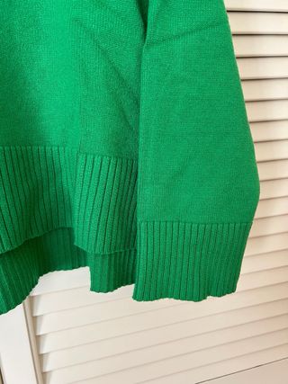 Jersey verde zara