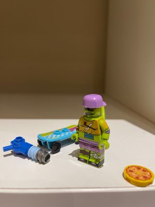 Figura estilo Lego Tortugas ninja Donatelo zombie